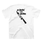 Ornetteのno bitchin' in my kitchen スタンダードTシャツの裏面