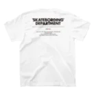 TOMATO DiPのSKATEBORDING DEPARTMENT スタンダードTシャツの裏面