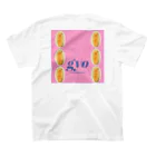 _tarosan_のelectrical gyoza party pink スタンダードTシャツの裏面