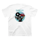 なるきのSUBCUL Girl サブカル女 スタンダードTシャツの裏面