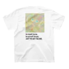 COLOR of the MANのCOLOR “in” the MAN “in” the COLORs スタンダードTシャツの裏面