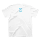 SOUTH ISLAND BLUE 沖縄店のたれ眉BEAR✕ゆくる屋コラボTシャツ 티셔츠の裏面