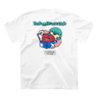 吉沢ハルのシューズカートン Regular Fit T-Shirtの裏面