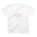 ひなた🍥の着ている人がおかしい Regular Fit T-Shirtの裏面