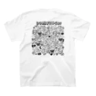 THE DOUBUTSU-ZOO SHOPの胸ワンポイント、バック柄2 Regular Fit T-Shirtの裏面