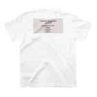 根本宗子オフィシャルグッズの再販Nemostin　Hotel T-shirt スタンダードTシャツの裏面