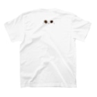 タカオエリ＊イラストレーターのソーシャルディスタンスを取って欲しい人の為のTシャツ。 Regular Fit T-Shirtの裏面