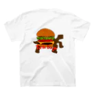 ヌマタマキ革命のTurtle Burger スタンダードTシャツの裏面