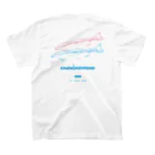 SAKANA  TheFishClubの2匹のさかな スタンダードTシャツの裏面