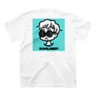 kawamaki / イラストレーターの 【sono/ta】SUNGLASSES_1.2 Regular Fit T-Shirtの裏面