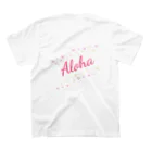 a♡のAloha スタンダードTシャツの裏面