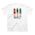 Surf The WorldのTriplet girls スタンダードTシャツの裏面