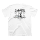 SHAKE屋の鮭SHEKE！！ スタンダードTシャツの裏面