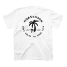 HOASEASONのpalm ~summer-TEE~ スタンダードTシャツの裏面