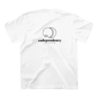 codependencyのcodependency ロゴ スタンダードTシャツの裏面