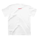 MILLE FEUILLE.のおしりハート犬 Regular Fit T-Shirtの裏面