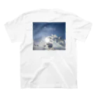 さら｜空コレクターのきょうのそら「青空」　両面プリント スタンダードTシャツの裏面