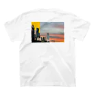 キムチの夕方🌆 スタンダードTシャツの裏面