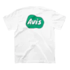 AvisのAvis スタンダードTシャツの裏面