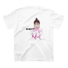 CAROLINAの博多の女の子 Regular Fit T-Shirtの裏面