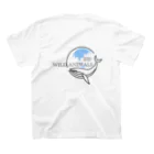 Wild Animals [公式]のTシャツ [Wild Animals公式] クジラ スタンダードTシャツの裏面