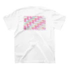 もっといける～のにじいろ三連ぽんたろう 文字入りver. スタンダードTシャツの裏面