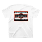 JealousGuyのMusic Life Tシャツ バックプリント スタンダードTシャツの裏面