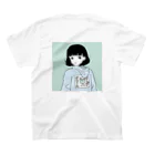 僕の好きな女の子のクリームソーダ スタンダードTシャツの裏面