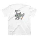 こはくさんとぺんぎんのこはくさんのたたかい スタンダードTシャツの裏面