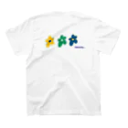 ellenteeのcolorfully flower-t スタンダードTシャツの裏面