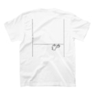 ペアTシャツ屋のシバヤさんのヤマオリタニオリ("たたむ人"に優しいデザイン) T-Shirtの裏面