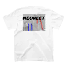 DREAM CREATORのNEONEET☆バックプリント Regular Fit T-Shirtの裏面