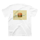 yoshinowatanabeの絵文字hamburger スタンダードTシャツの裏面