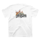 playfulのP Tシャツ スタンダードTシャツの裏面