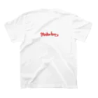 _mojuu-3のstrawberry スタンダードTシャツの裏面