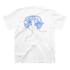 SINのBLUE スタンダードTシャツの裏面