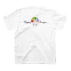YOSAKOI8のOriginal Logo T-shirt：WHITE Regular Fit T-Shirtの裏面