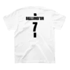 Ballond’or バロンドールのB7 scissors RS スタンダードTシャツの裏面