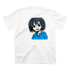 SUICIDE GEEKの心配性で優しい女の子 スタンダードTシャツの裏面