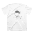 ganariyaのソフトマッシュくん スタンダードTシャツの裏面