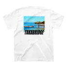 TAKABRIDGEのOkinawa Phote tee スタンダードTシャツの裏面