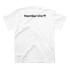 come2mycribのNyamber One Regular Fit T-Shirtの裏面