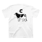 ミュータントモエの［C］COW スタンダードTシャツの裏面