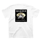 crazyhomiesのまっぷぅ スタンダードTシャツの裏面