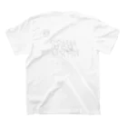 M O Eの欠席しちゃったやつ Regular Fit T-Shirtの裏面