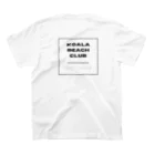 Hello next wonderlandのKoala Beach Club スタンダードTシャツの裏面