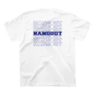 HANGOUTの.HANGOUT. スタンダードTシャツの裏面