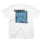 気ままに推すの推しを背負いたい(青系) Regular Fit T-Shirtの裏面