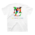 Elvis-MersonのMONALISA ✖️ BEAR Regular Fit T-Shirtの裏面