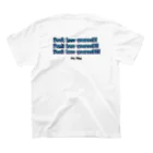 My_WayのDon't lose yourself Regular Fit T-Shirtの裏面